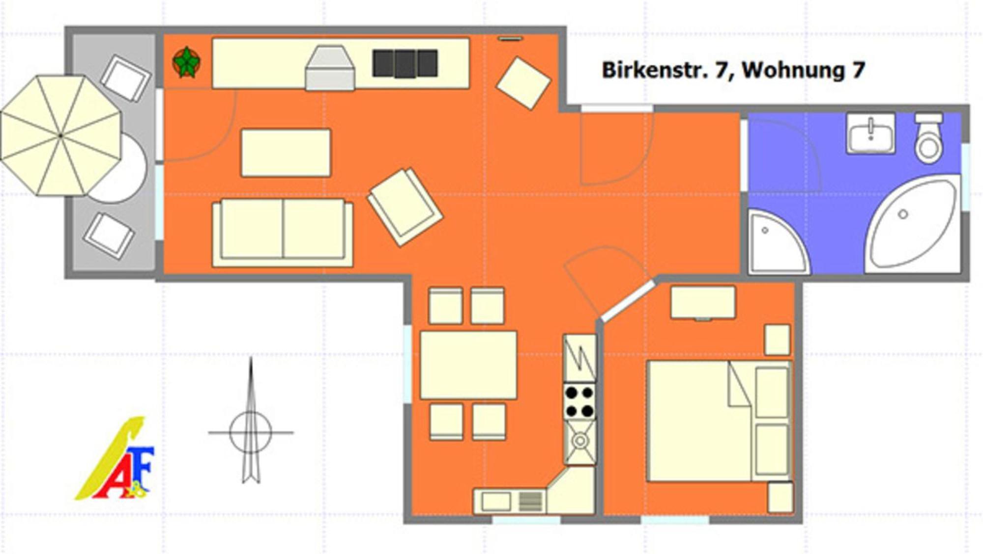 Ferienwohnung Birkenstraße 7 Whg 7 Ostseeheilbad Ostseeheilbad Zingst Exterior foto